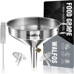Stainless Steel Funnel, Walfos Kitchen Funnel by Walfos