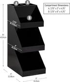 Mind Reader Coffee Tea Utensil and Condiment Station, Countertop Organizer - Image 3