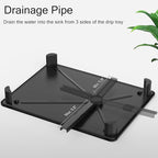 Small 2 Tier Dish Drying Rack, Space Saving Dish Racks - Image 2