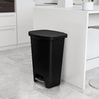 Glad 13 Gallon Trash Can, 2 Pack | Plastic Kitchen Waste Bin - Image 7
