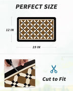AMOAMI Coffee Mat Hide Stain Rubber Backed Absorbent Dish Drying Mat - Image 7