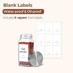 ComSaf Spice Jars with Shaker lids Adjustable, 4oz 6PCS, 9 DIY Labels, Spice - Image 5