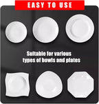 300 Pcs Plastic Bowl Covers Stretch Edging Disposable Food Covers Flexible - Image 4