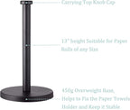 Black Standing Paper Towel Holder - Image 4