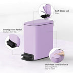 Cesun Small Bathroom Trash Can - Image 4