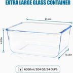 Large Glass Storage Containers - Image 3