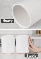 Nucookery Utensil Holder, 6.4" Ceramic Kitchen Utensil Holder - Image 5