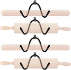 YYST Rolling Pin Holder Rolling Pin Display Rack Rolling Pin Storage - Image 6