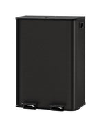 GarveeHome 2 x 8 gal Stainless Steel Double Trash Can by GarveeHome