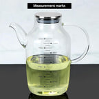 QWORK 1200ML/40Oz Large Glass Cooking Oil Bottle - Image 7