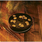 Lodge 10 Quart Pre-Seasoned Cast Iron Camp Dutch Oven - Image 6