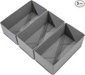 Bructhun Sock Drawer Organizer 3 Pack by Bructhun