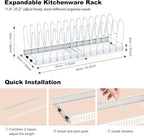 Housolution Pot and Pan Organizer Rack - Image 5