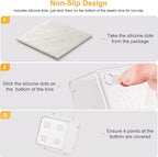 SMARTAKE 28 Piece Drawer Organizers - Image 7