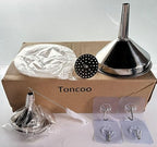 Toncoo 4 Pack Stainless Steel Funnels - Image 8