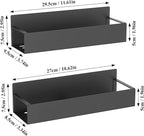 HuggieGems 2 Pack Magnetic Spice Storage Rack Organizer - Image 7