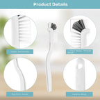 8 Pcs Dish Brush Bottle Bathroom Scrub Brushes Kitchen Cleaning Brush Right - Image 6