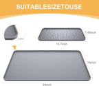 Silicone Coffee Mat, Fits Under Coffee Maker, Espresso Machine, Dish Rack - Image 5