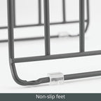 mDesign Pot Lid and Pan Rack — Metal Wire Rack - Image 7