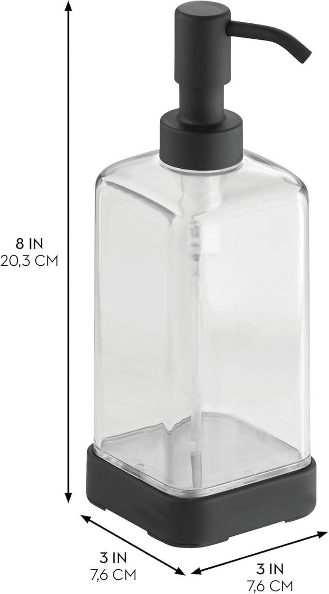 iDesign Soap Dispenser for Bathroom or Vanity - Image 2