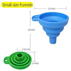 4-Pack Kitchen Funnel Set, Small and Large, Upgraded Kitchen Gadgets - Image 3