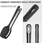 ChefAide 5 Pieces Silicone Spatula Set, Food Grade Rubber Spatula, Upgrade - Image 3