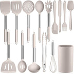 LIANYU 15 Pcs Kitchen Cooking Utensils Set by LIANYU