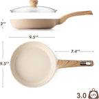 SENSARTE Ceramic Nonstick Frying Pan Skillet - Image 9