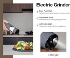 Stainless Steel Electric Salt and Pepper Grinder Set - Image 2