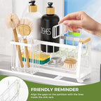Sponge Holder for Kitchen Sink, Kitchen Sink Caddy - Image 4