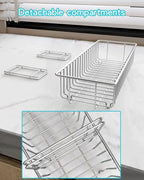 YQh tumbler lid organizer, Stainless Steel Kitchen Container Cover Holder - Image 6