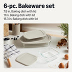 Amazon Basics Glass Baking Dishes - Image 2