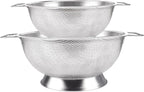 Kaishun Colander Stainless Steel Set, Kitchen Strainer by Kaishun