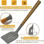 Umite Chef Silicone Cooking Utensil Set, 8-Piece Kitchen Utensils Set - Image 7