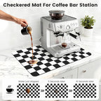 16" x 24" Checkered Dish Drying Mat - Image 3