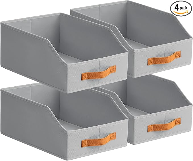 Homsorout Fabric Storage Bins for Organizing by Homsorout