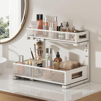 1 Pack 17IN Depth Under Sink Storage Organizer, Large 2-Tier Elegant Mesh Pull - Image 7