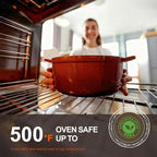 Overmont Enameled Cast Iron Dutch Oven - Image 4
