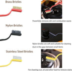 7 Pcs Multi-Purpose Crevice Cleaning Brush Tool - Image 5