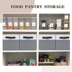 Criusia 12 Pack Large Storage Baskets - Image 7