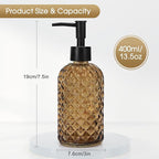 Topsky Gem Glass Soap Dispenser - Image 4