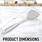 Zulay Kitchen Stainless Steel Wok Spatula - Image 4