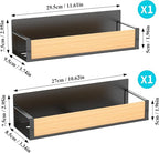 HuggieGems 2 Pack Magnetic Spice Storage Rack Organizer - Image 5
