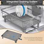 Urackify Dish Drying Rack for Kitchen Counter, Sink Dish Rack - Image 4