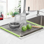 Seropy Roll Up Dish Drying Rack Over The Sink Drying Rack - Image 2