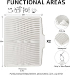 TIKNIK Silicone Dish Drying Mat, Stone Drying Mat - Image 2