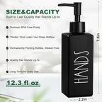 Hand Soap Dispenser, Matte Black Soap Dispenser - Image 2