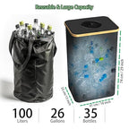 Recycling Bin for Kitchen Indoor Home, Large 100L/ 26 Gallon Recycle Bin - Image 5