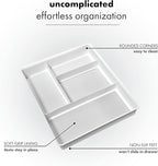 madesmart 4 Compartment Drawer Organizer, Office Tools, & Small Household Items - Image 3