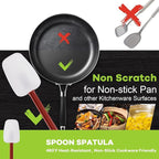 Kitchy Silicone Rubber Spatula and Spoon Set - Image 2
